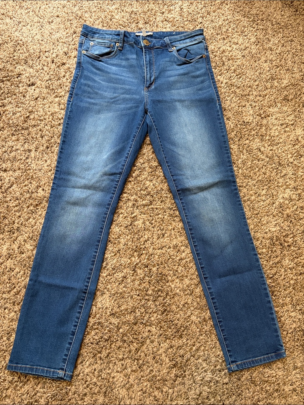 STS Blue Women's Straight-Leg Jeans in Medium Blue Wash